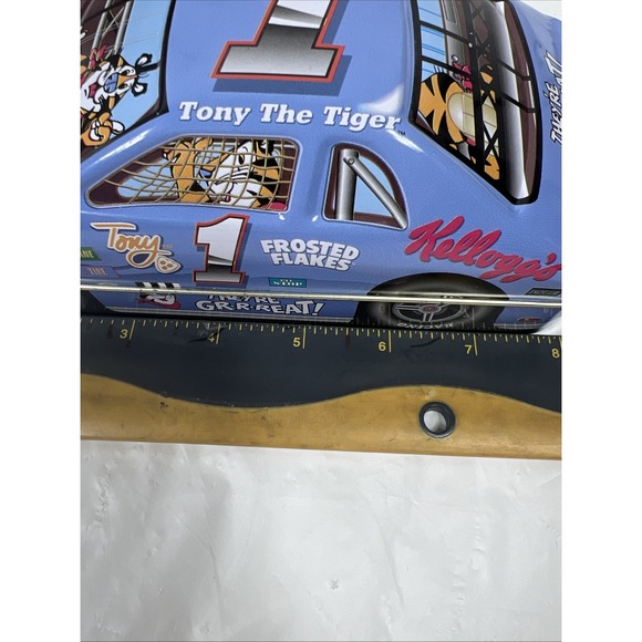 Kellogg's Frosted Flakes Car Tin 1998‎ Tony The Tiger Racing Container Kellog - Picture 14 of 16